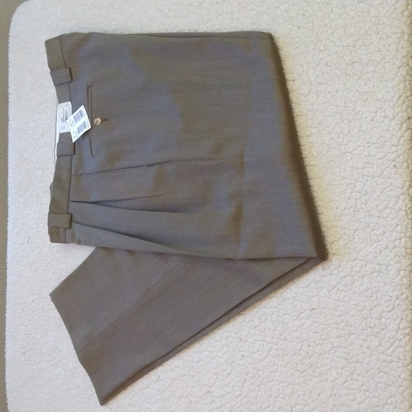 Mark Shale Other - NWT Mark Shale Light Brown Wool Dress Pants  36 - 34